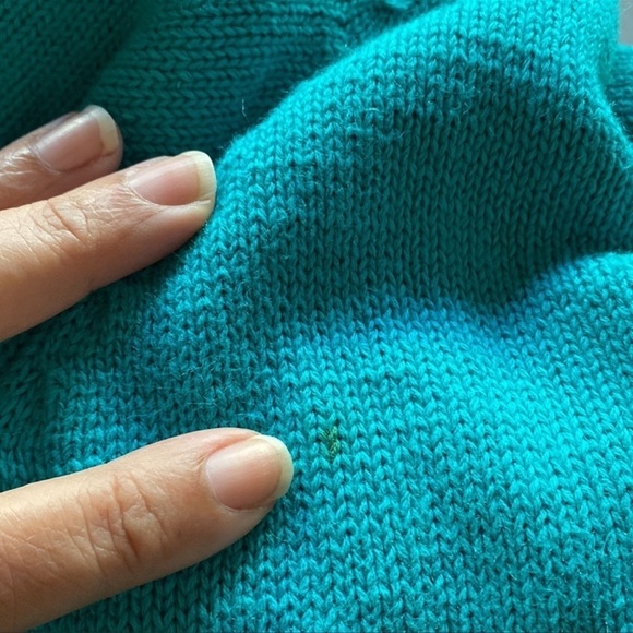 Vintage embroidered Michael Simon sweater cardigan beaded lobster designer rare - Picture 7 of 15